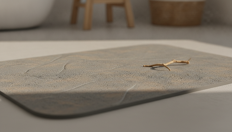 Moonstone tapis de bain : guide complet 2026 : Qu'est-ce que la diatomite : la matière derrière le tapis Moonstone