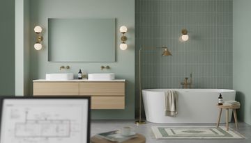 Normes appliques salle de bain : zones IP et NF C 15-100