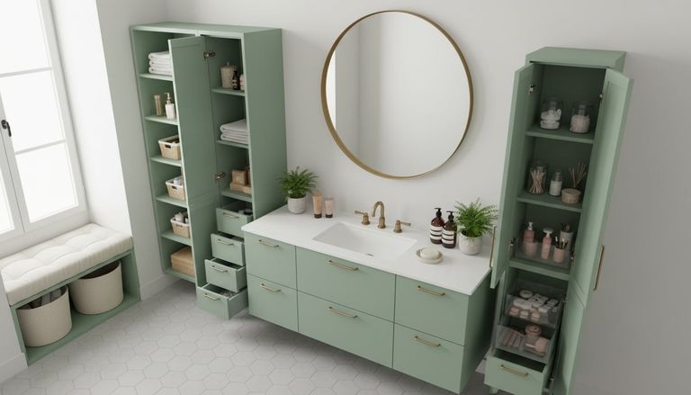 Rangement salle de bain : 9 idées pour optimiser chaque cm²