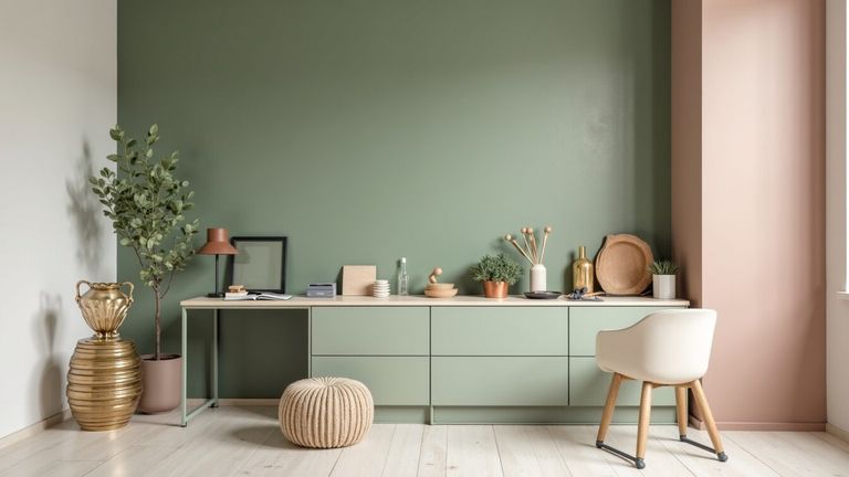 Tendance couleur cuisine 2026 : 5 palettes et prix au m² : Le vert Bali et les nuances de nature : la couleur de l'année 2026
